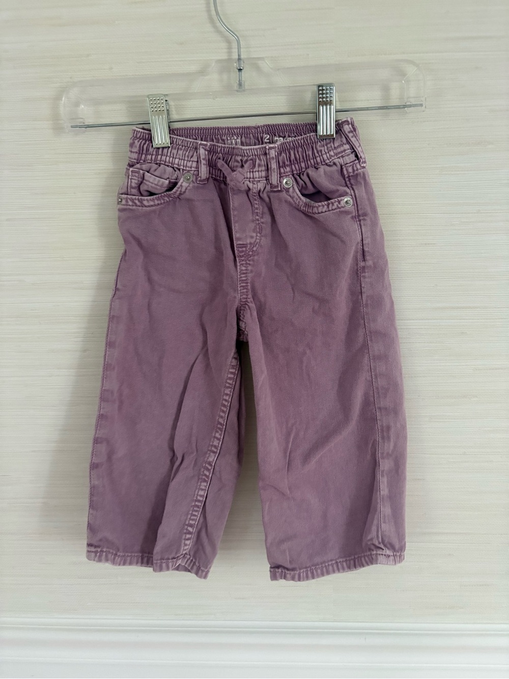 GAP Kids Lavender Jeans with Elastic Waist
